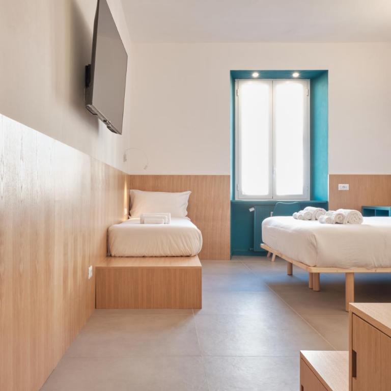 Station To Station Rome Ensuite Rooms - Camera Quadrupla Deluxe - 16