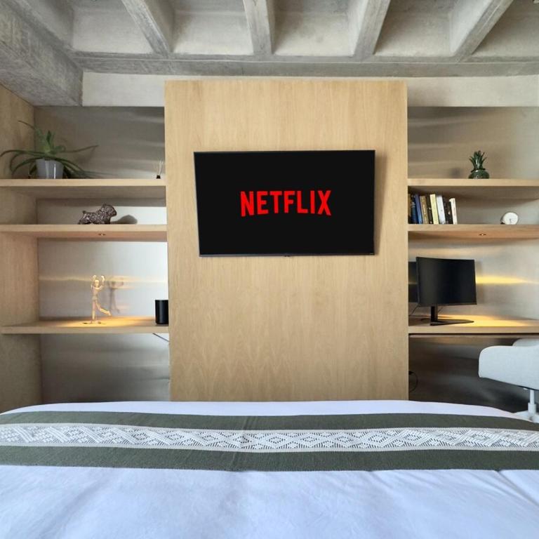 Roma Norte · Loft con monitor + AC · Cama King - Apartamento de 1 dormitorio - 17