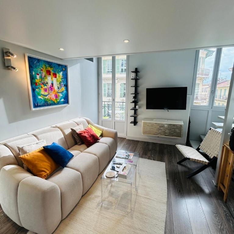 French Riviera Escapade - Steps from the Beach - Appartement avec Vue et Balcon - 4