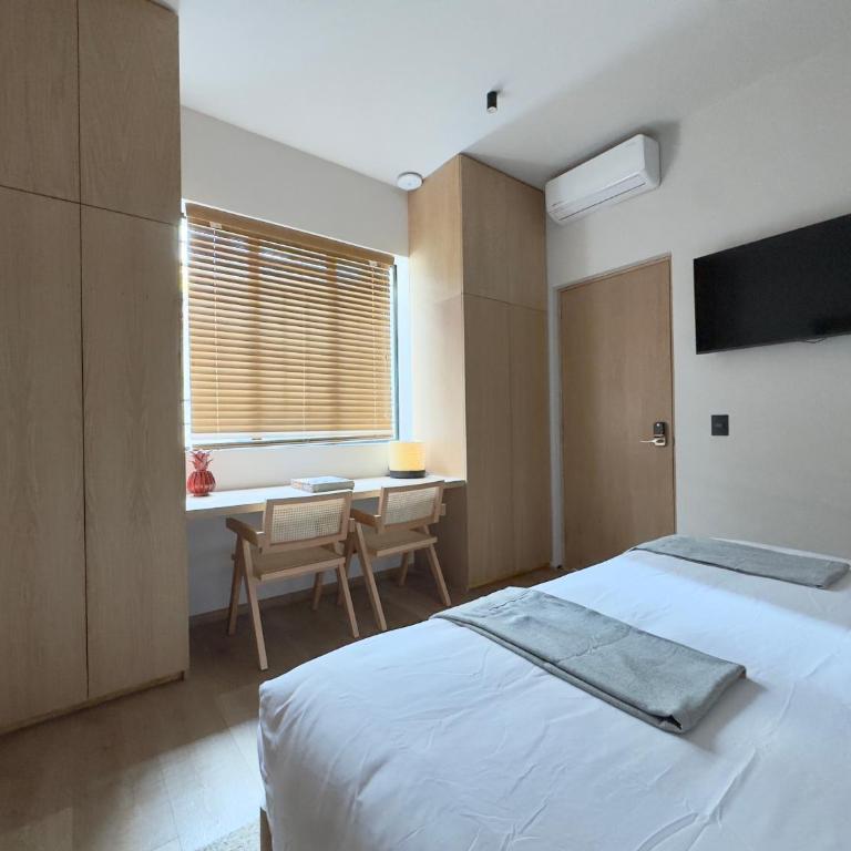 NEW Beautiful loft - KS bed - Air conditioner Roma Norte - One-Bedroom Apartment - 7