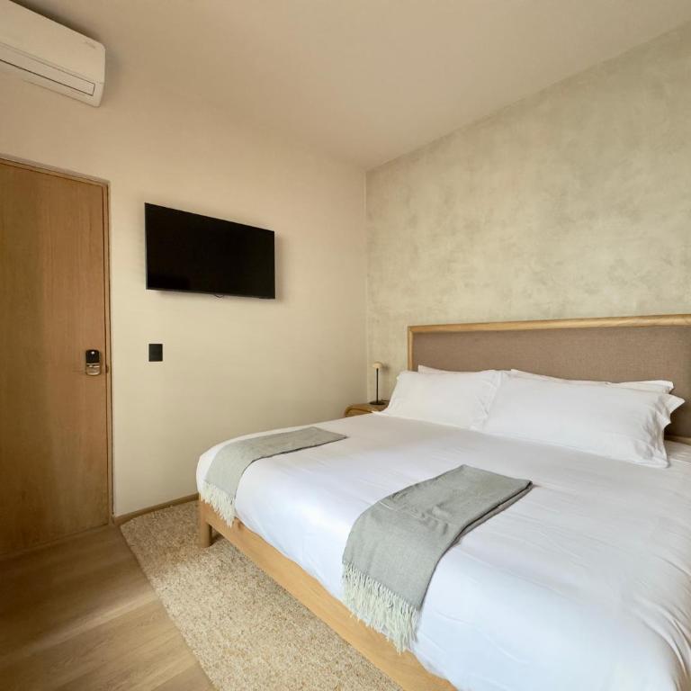 NEW Beautiful loft - KS bed - Air conditioner Roma Norte - One-Bedroom Apartment - 14