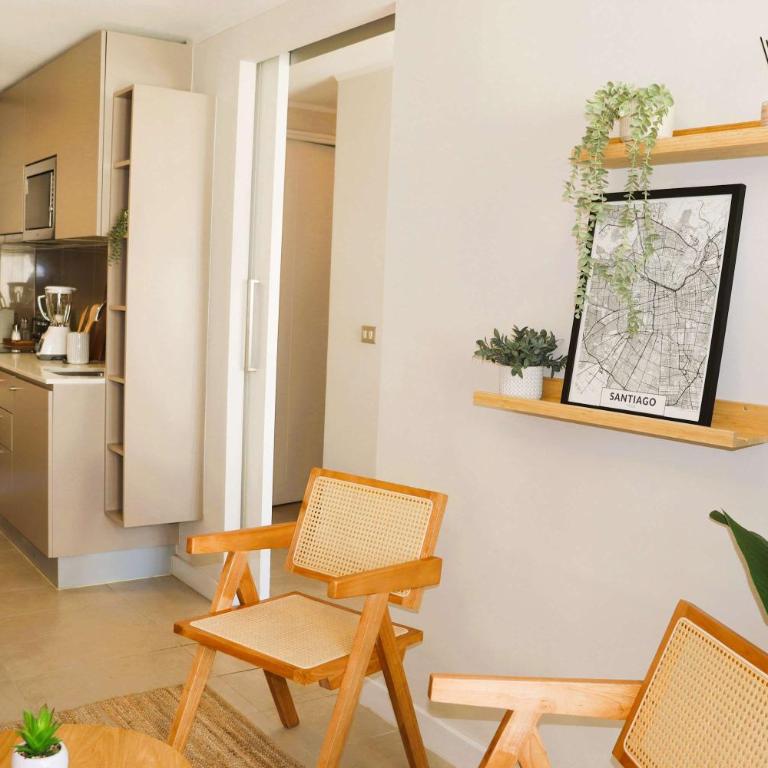 HOM I Amplio depto 1D1B Metro Plaza Egaña Parking PE203 - Apartamento - 10