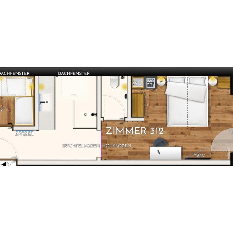 Premium Activehotel Bergkönig - Familiensuite mit Balkon - 15