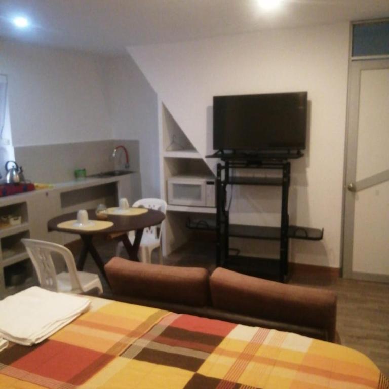 Lindo depa cama Queen centro de Huancayo - One-Bedroom Apartment - 8