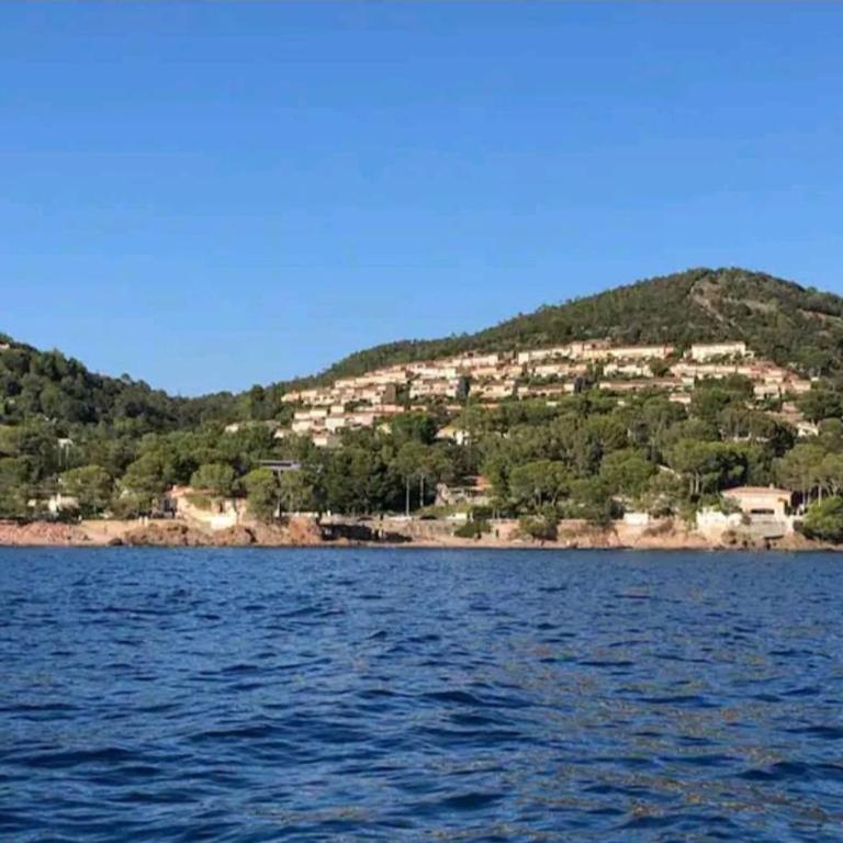 Appartement vue mer clim 4 personnes résidence boulouris Panorama - Apartment mit 1 Schlafzimmer - 8