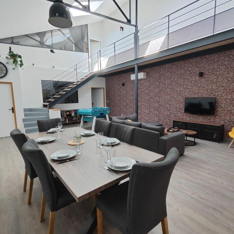 Ô Loft - 3 chambres avec 3 salles de bains - parking - climatisation - Casa con 3 Camere da Letto - 2