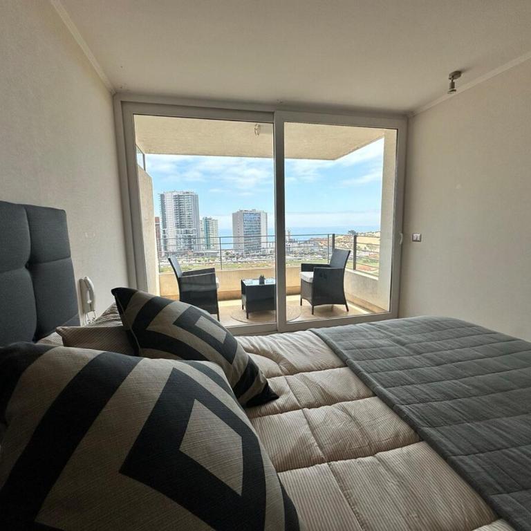 Depto 3 hab con vista al mar para 6 personas - Three-Bedroom Apartment - 10