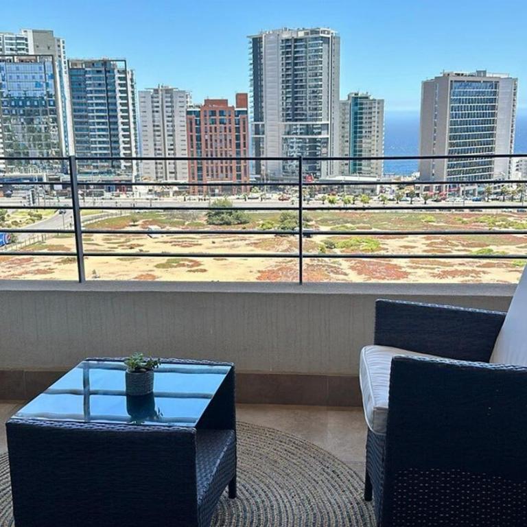 Depto 3 hab con vista al mar para 6 personas - Three-Bedroom Apartment - 16