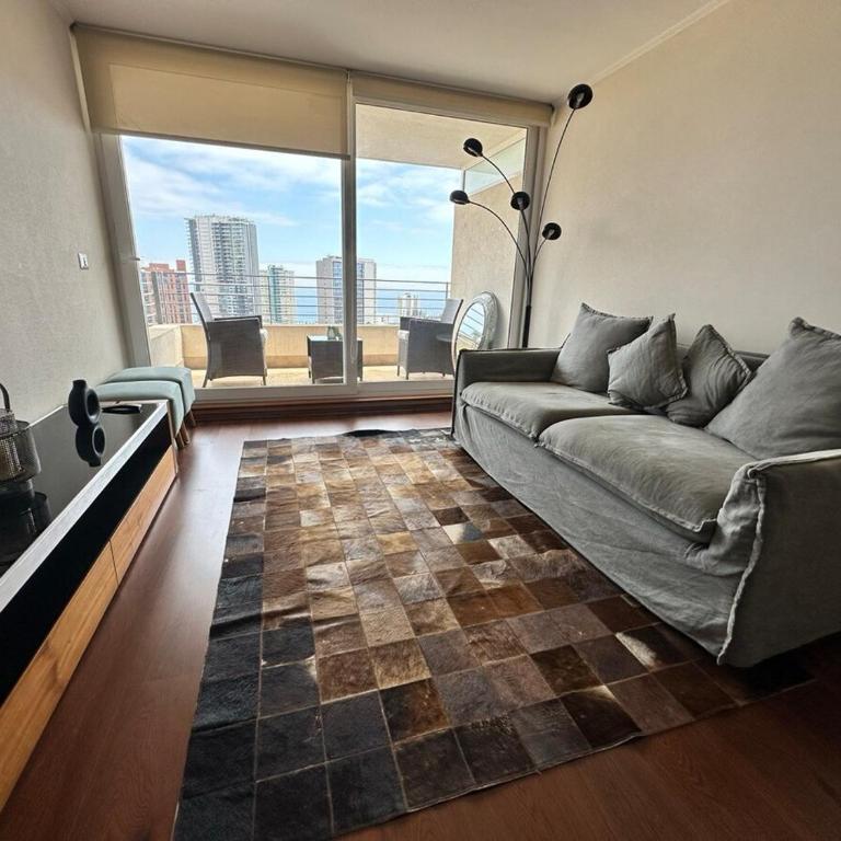 Depto 3 hab con vista al mar para 6 personas - Three-Bedroom Apartment - 17