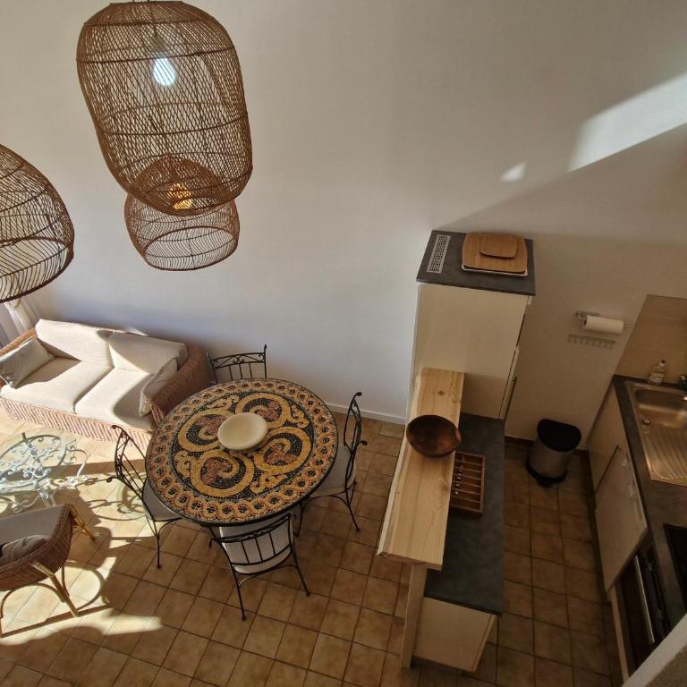 Appartement 3 pièces climatisé, mezzanine, vue mer, parking à Ste Maxime - FR-1-780-89 - Apartment - 13