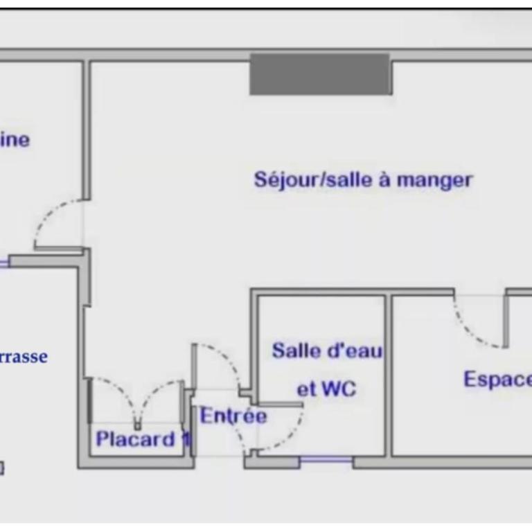 Les Fougères #MaisonSavaron - 52m2 - Terrasse - Appartement 1 Chambre - 57