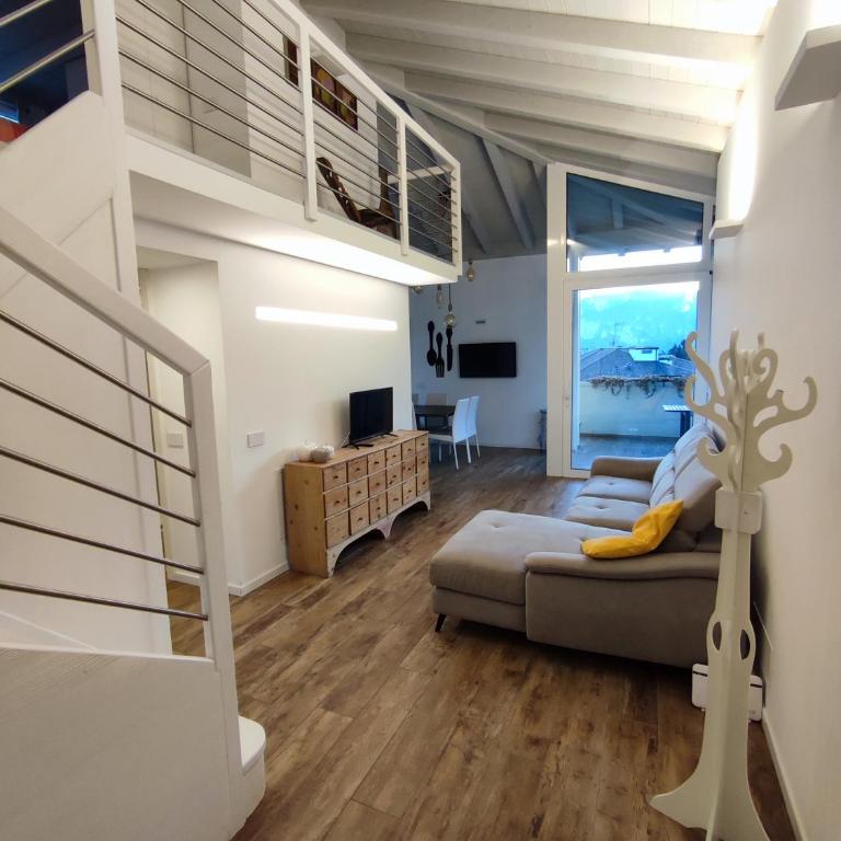 accogliente attico due betulle lavis - Apartamento de 2 dormitorios con vistas a la montaña - 11