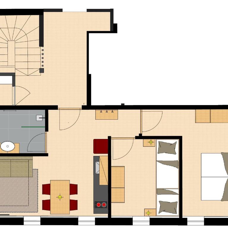 Schulmeisterhof - Appartamento con 2 Camere da Letto - 5