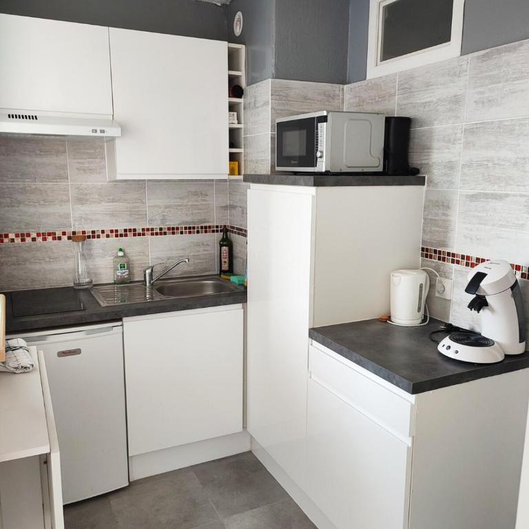 Studio avec coin nuit à deux pas de la plage - Appartement 1 Chambre - 2