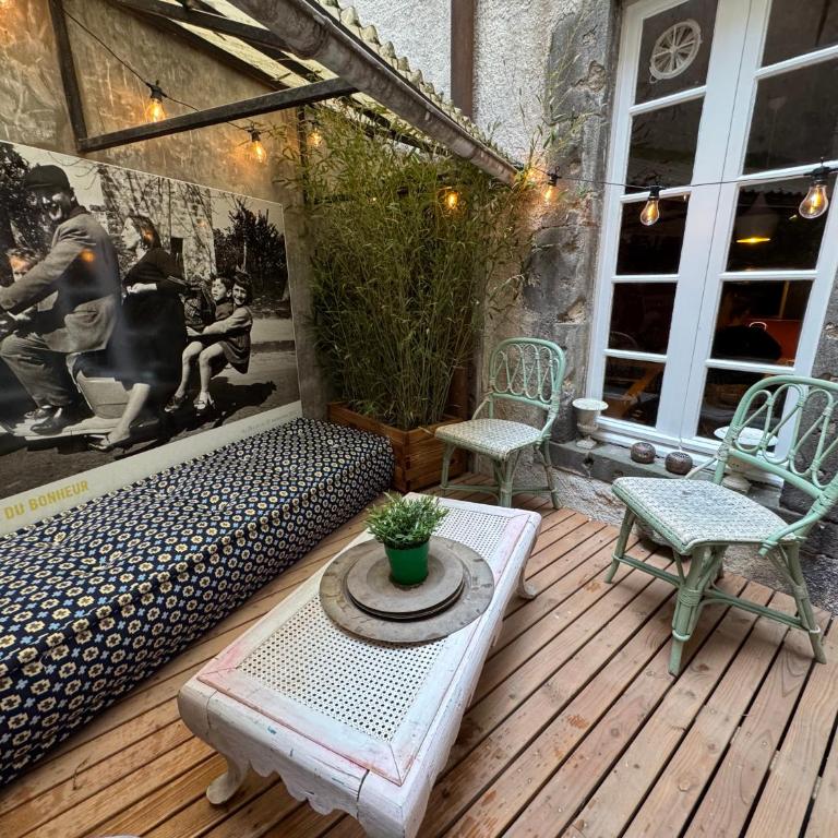 Les Fougères #MaisonSavaron - 52m2 - Terrasse - Appartement 1 Chambre - 46