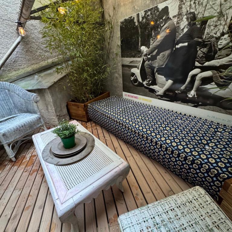 Les Fougères #MaisonSavaron - 52m2 - Terrasse - Appartement 1 Chambre - 45