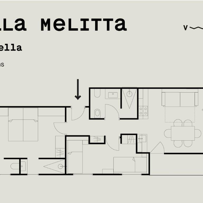 Villa Melitta - Two-Bedroom Apartment - No Pets - 40