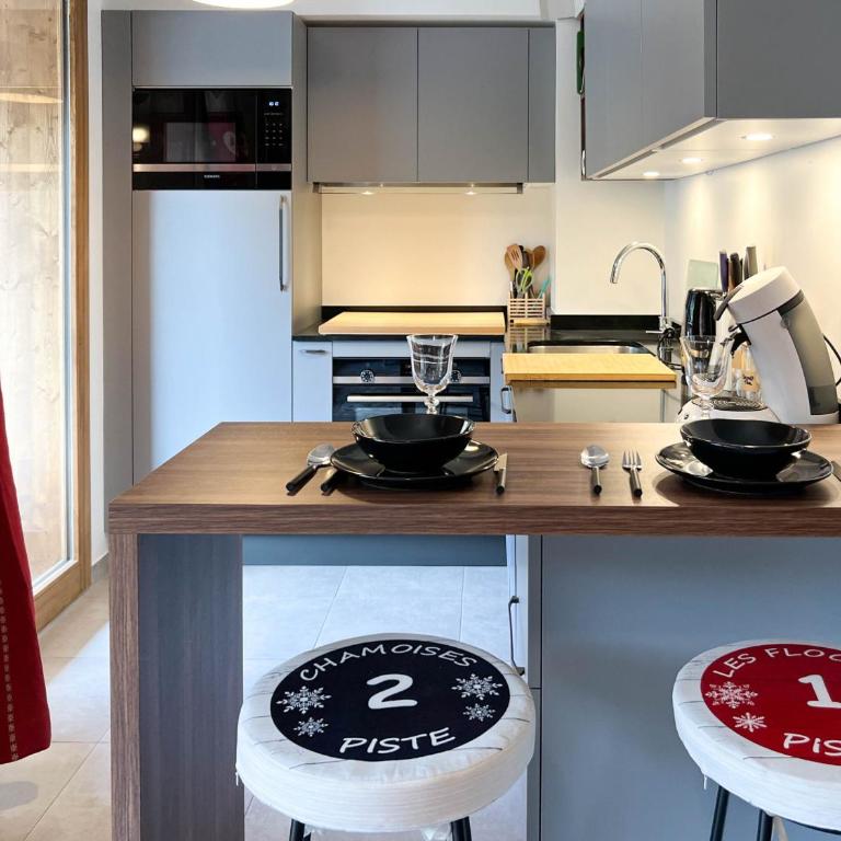 Studio cosy aux Gets avec Wi-Fi et parking privé - FR-1-671-273 - Appartement - 12