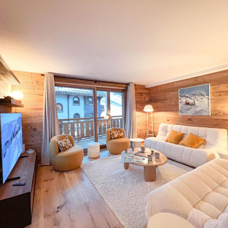 Appartement familial Les Gets - 3 ch, Wi-Fi, 8 pers, parking - FR-1-671-278 - Appartement - 9