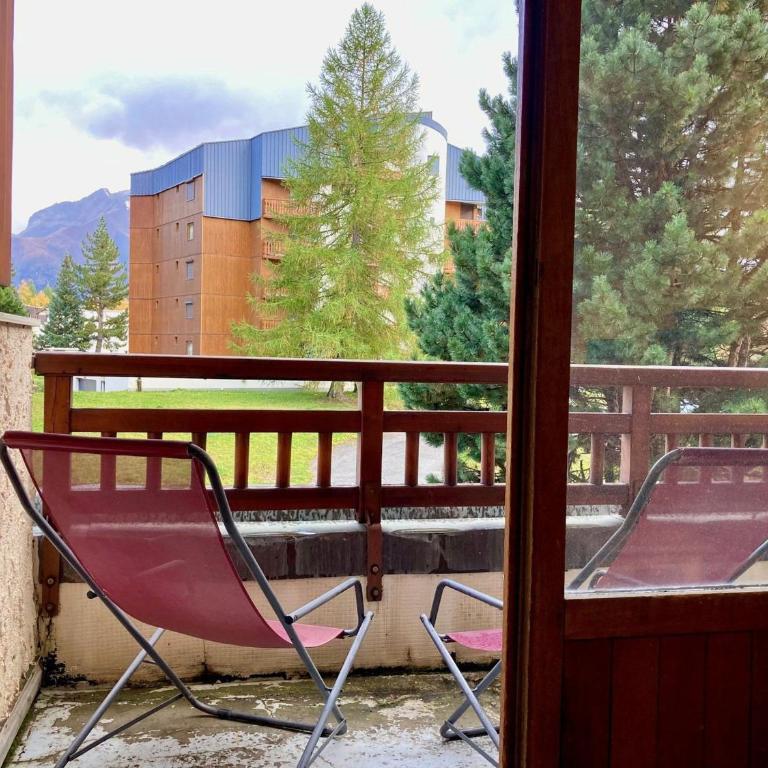 Studio familial avec balcon sud, animaux acceptés, aux Deux Alpes - FR-1-811-33 - Estudio - 8