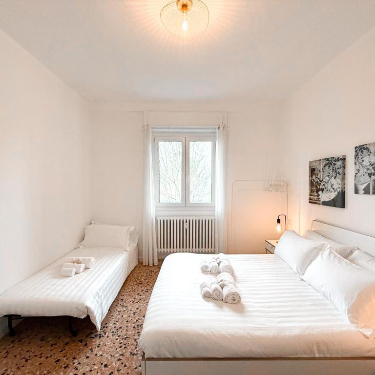 Free Park, 100m from SAN SIRO, Derby Apartment - Appartamento con 1 Camera da Letto e Balcone - 10