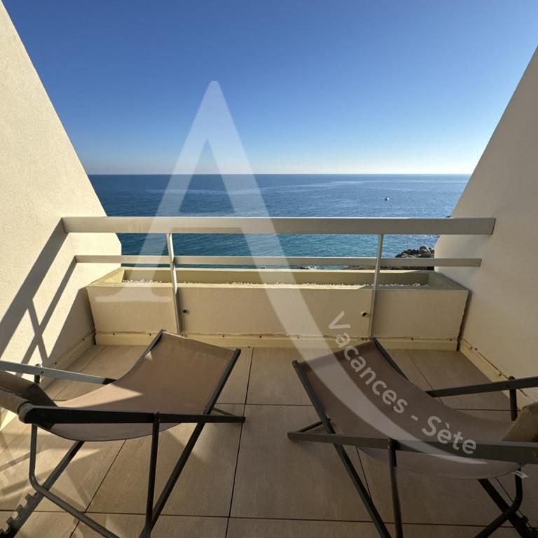 40 M², 1ERE LIGNE MER, DERNIER ETAGE AVEC ASCENSEUR - Apartamento con vistas al mar - 3