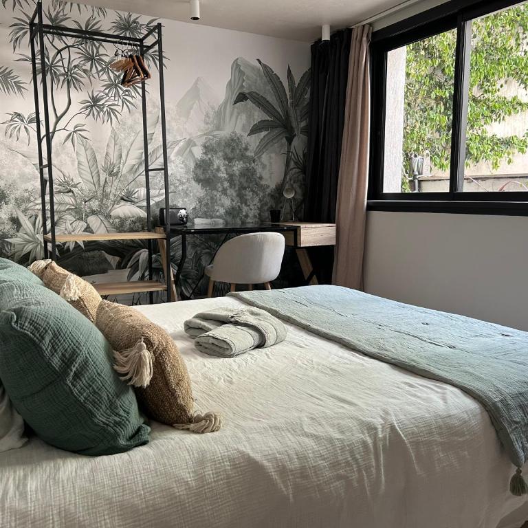 Maison CHALIOT Hosts & Events - Chambre Double Deluxe avec Douche - 1