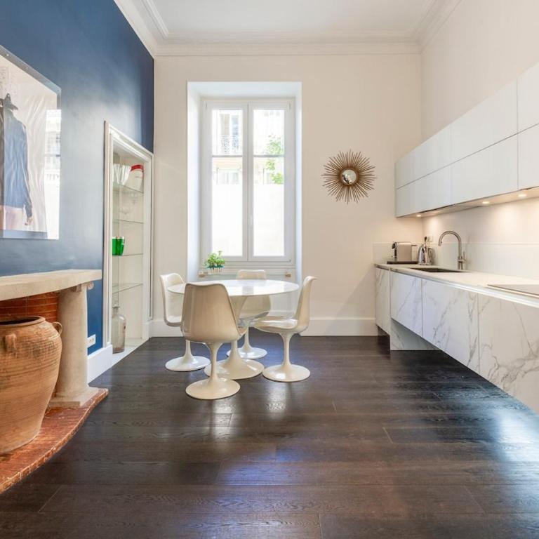Carré d'Or, superbe apartment sur jardin, élégant et ensoleillé - Appartement 2 Chambres - 53
