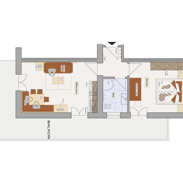 Residence *** Geringerhof - Appartamento con 1 Camera da Letto e Vista Piscina - 6