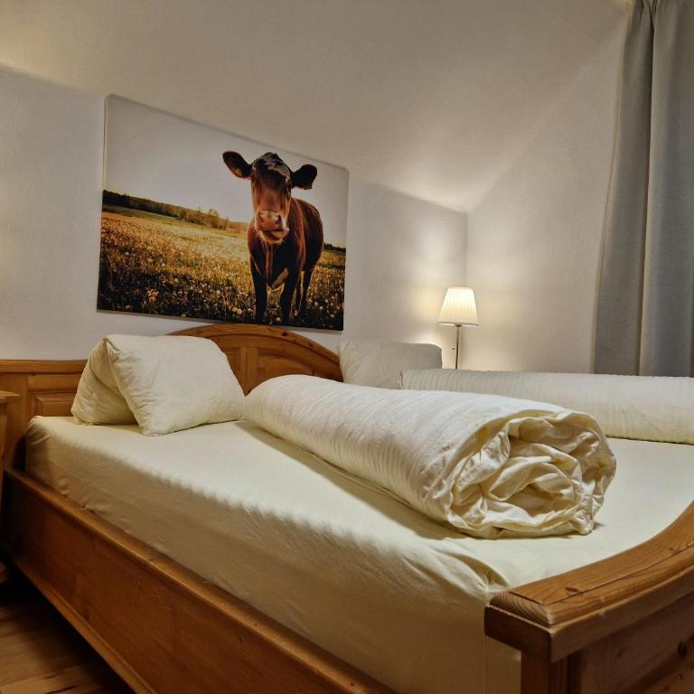 Berggasthof Karlbauer - Dreibettzimmer mit Bergblick - 1