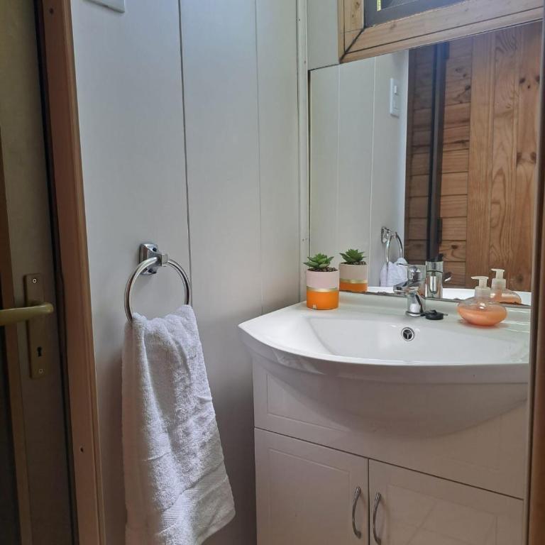Habitación cocina y Quincho con Piscina temperada - Apartamento de 1 dormitorio - 10