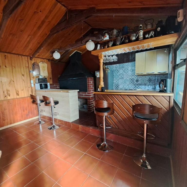 Habitación cocina y Quincho con Piscina temperada - Apartamento de 1 dormitorio - 22