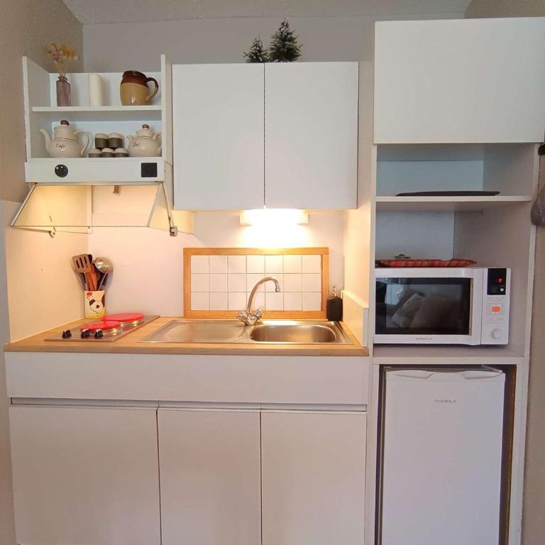 Studio Cabine 6 Pers, Balcon Proche Pistes, St Lary Soul. - FR-1-457-373 - Studio - 9
