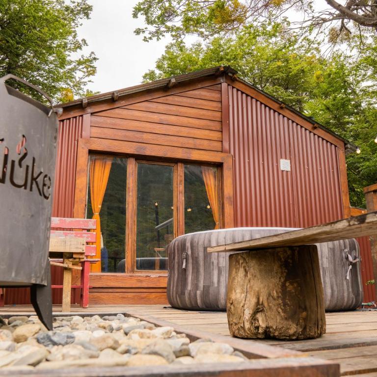 Cabaña en el Bosque con Cine Privado y Jacuzzi - Chalet de 1 dormitorio - 42
