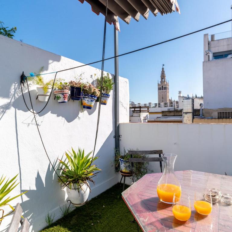 CH7 Plaza San Francisco con Terraza compartida - Appartamento con 2 Camere da Letto - 2
