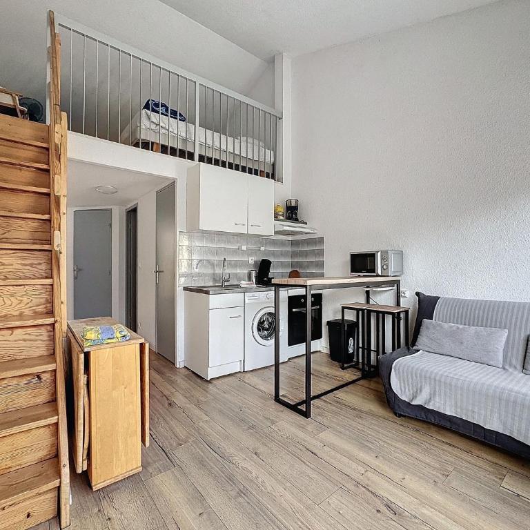 Le Scarlett - Piscine, parking et proche plage - Appartement 2 Chambres - 5