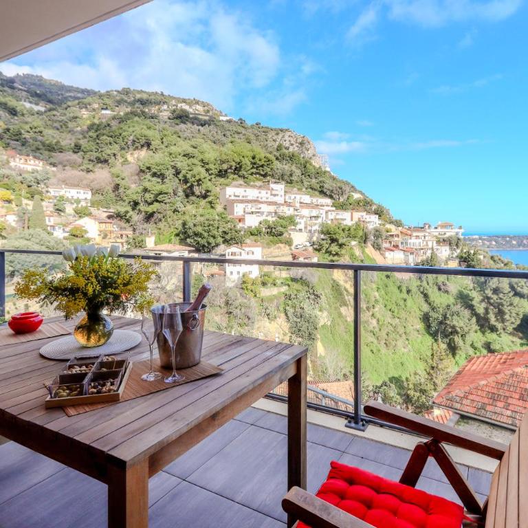 Monte Coast View - Luxe & Pleine Vue Mer - Aux Portes de Monaco - Appartement 1 Chambre - 14