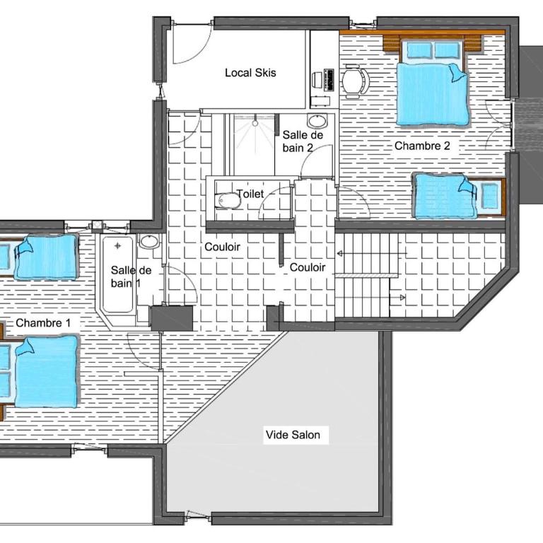 Chalet Rouge ou Blanc - Chalet - 41