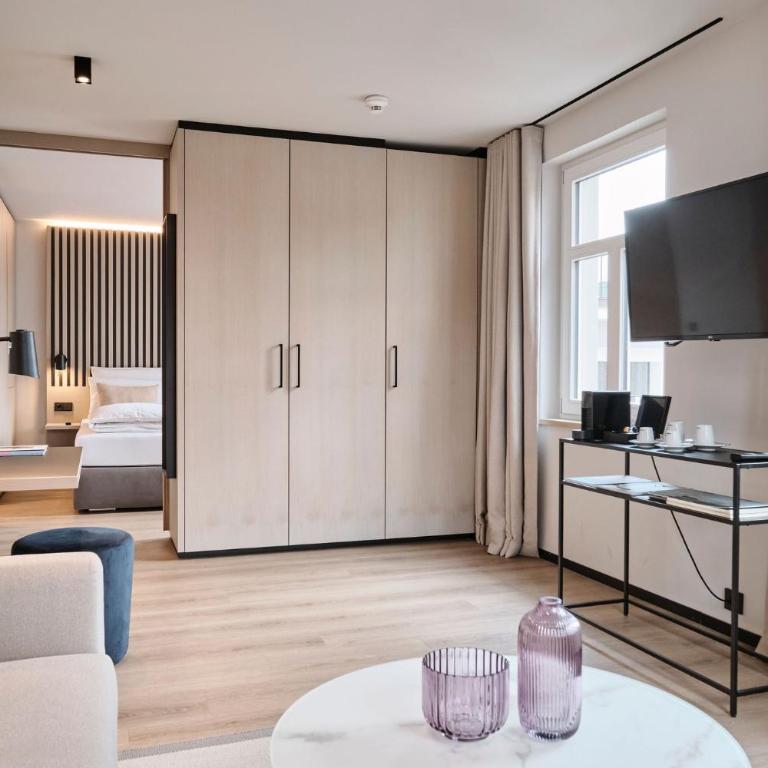 4K - Rooftop-Pool und klimatisierte Zimmer - Familiensuite, inklusive Zugang zur Sauna - 7