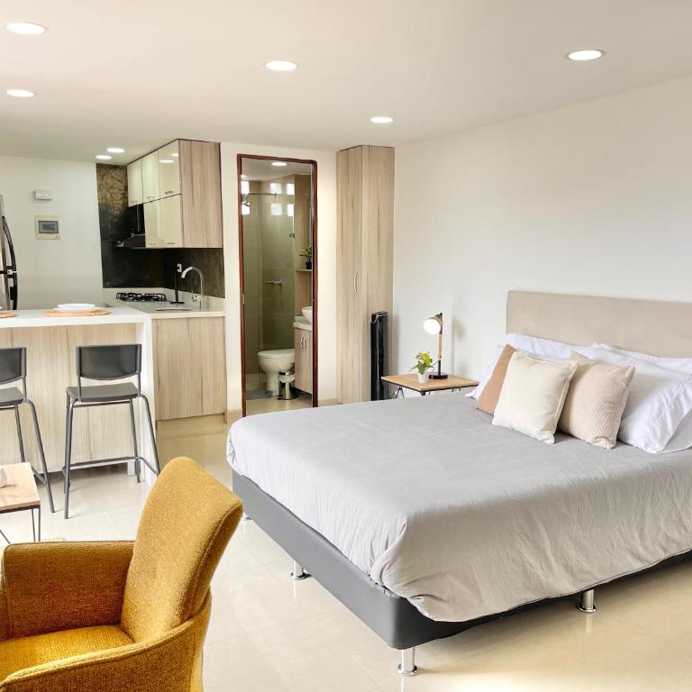 Modern furnished loft in el Poblado - Apartamento de 1 dormitorio - 1