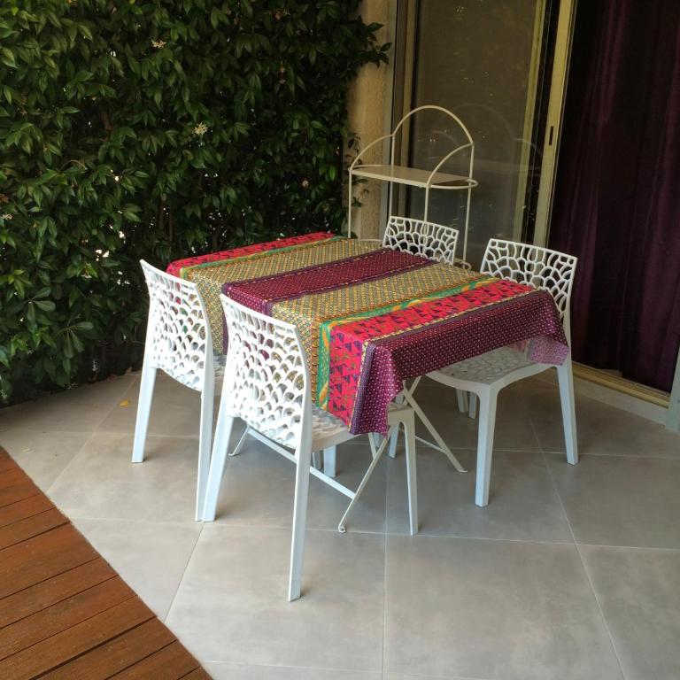 Apartment with terrace & garden in Antibes Juan les Pins close seaside - One-Bedroom Apartment - 12