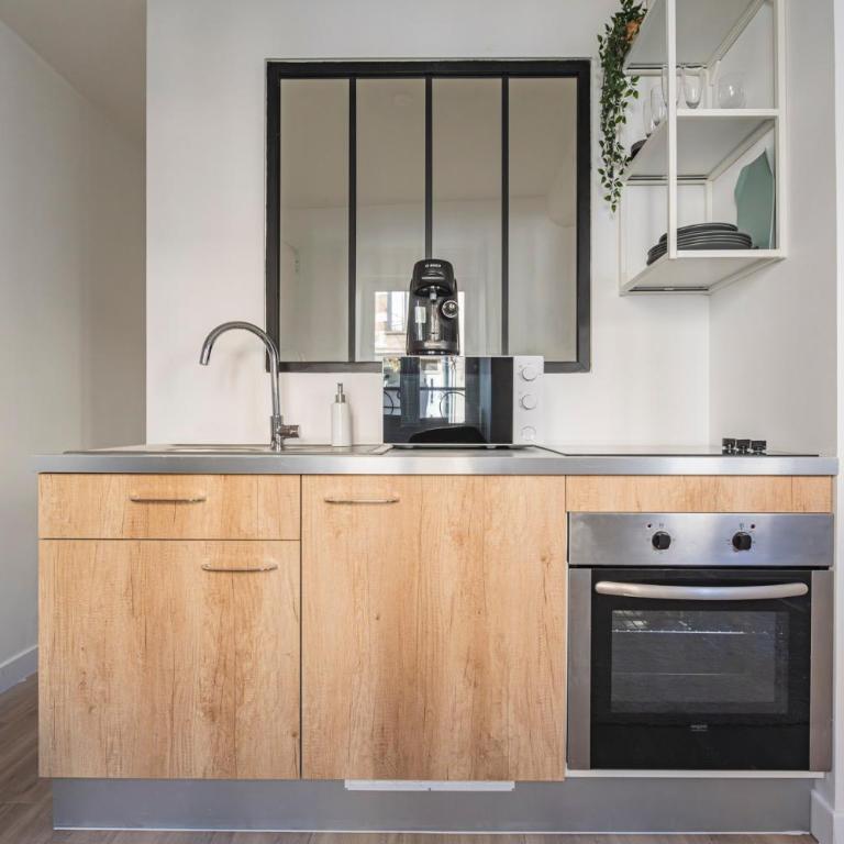 Oscaria, centre Reims, plein pied - Apartamento de 1 dormitorio - 8