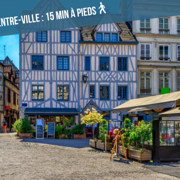 VOYAGE AU CALME à 10 Minutes du centre avec PARKING INCLUS et FIBRE, IDÉAL SOLO et PRO - Two-Bedroom Apartment - 37