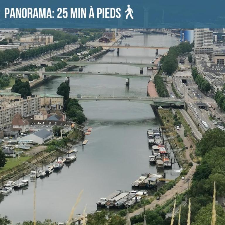 VOYAGE AU CALME à 10 Minutes du centre avec PARKING INCLUS et FIBRE, IDÉAL SOLO et PRO - Two-Bedroom Apartment - 40