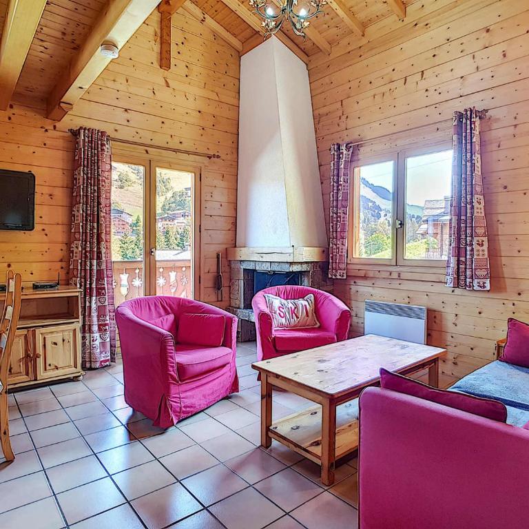 Chalet familial à La Clusaz, 6 pers, WiFi, Animaux ok, Parking - FR-1-818-87 - Appartement - 1