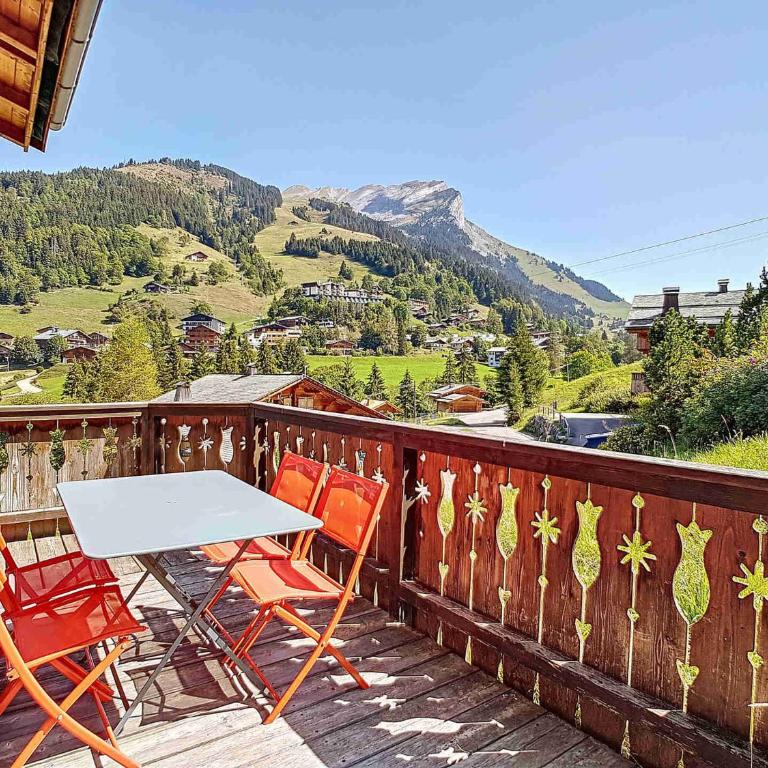 Chalet familial à La Clusaz, 6 pers, WiFi, Animaux ok, Parking - FR-1-818-87 - Appartement - 10