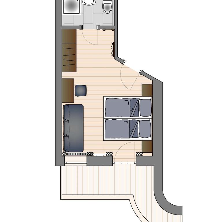 Das Grünholz Aparthotel - Superior Doppelzimmer mit Bergblick - 8