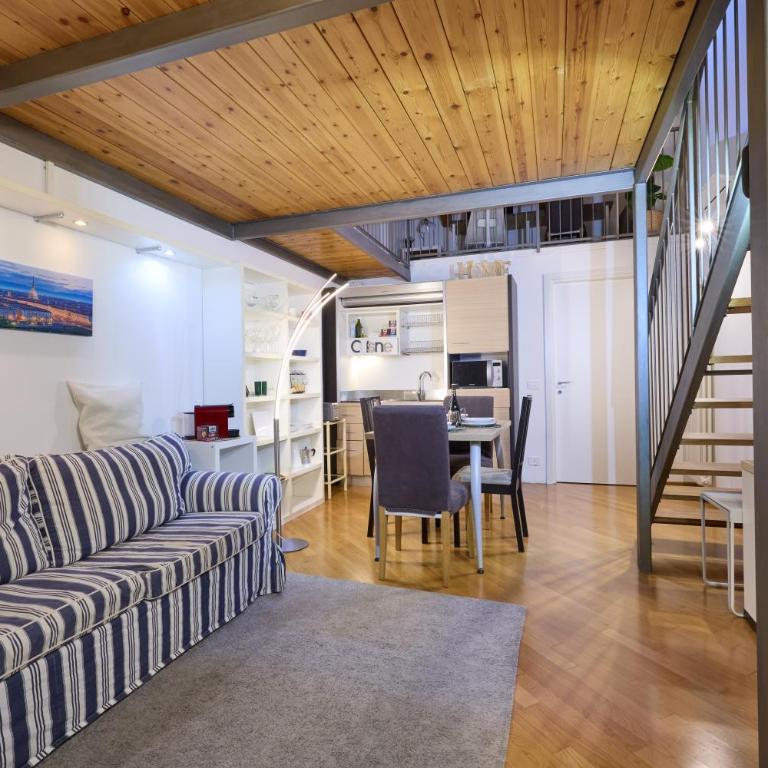 Elegante Loft vicino Piazza Vittorio - Appartamento con 2 Camere da Letto - 2