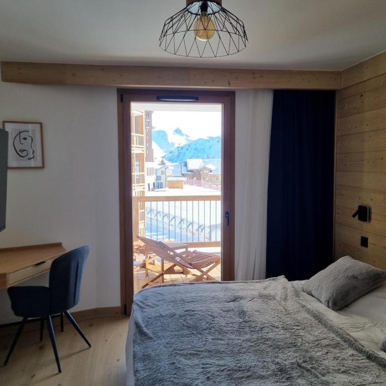 Apartment 70 m2 - 3 rooms - 6 people - ski-in ski-out - Three-Bedroom Apartment - 14