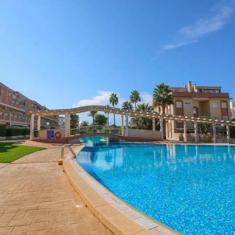 Planta baja con piscina a tres min de la playa - Apartamento de 1 dormitorio - 5